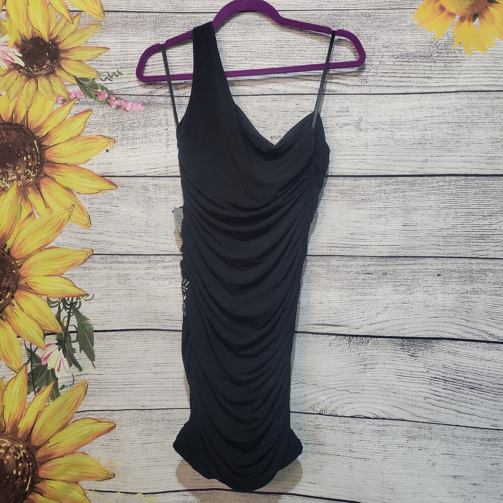 Jodi Kristopher Black Mini‎ Bodycon Dress Size S - Picture 7 of 7